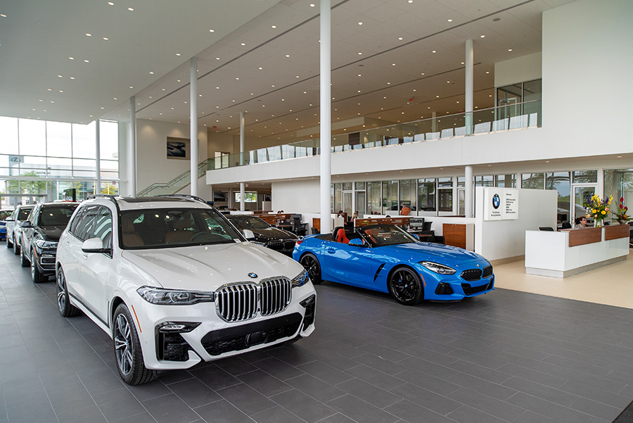 BMW of Louisville Dealership Showroom